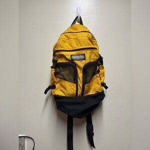 VTG Outdoor Product backpack yellow black hiking outdoors